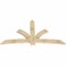 Ekena Millwork Davenport Rough Sawn Timber Gable Bracket, Douglas Fir, 84"W x 45"H x 2"D x 6"F, 13/12 Pitch GBW084X45X0206DAV00RDF - alternate 5